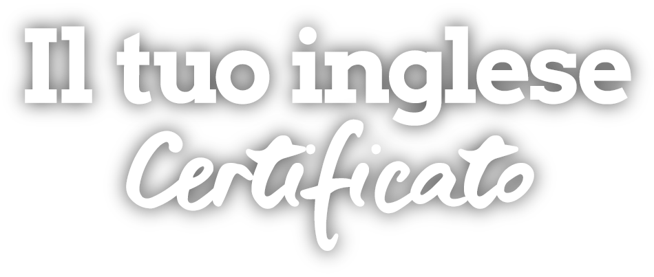 inglese certificato